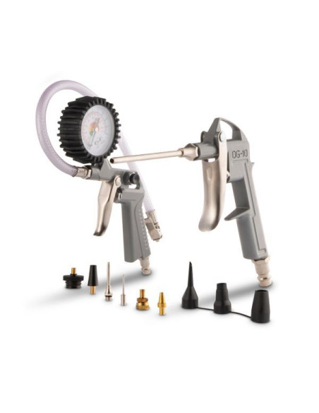 Blæsepistolsæt med 13 dele