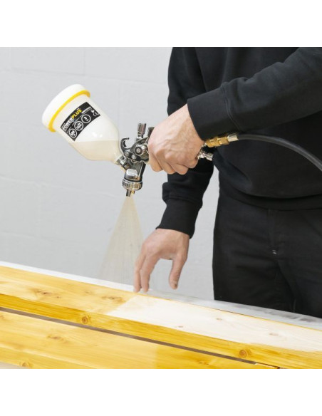 Malersprøjte trykluft HVLP 0,6 liter