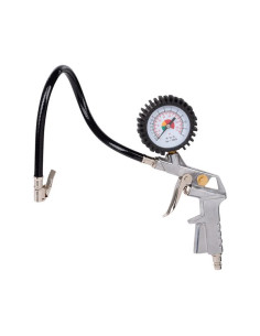 Trykluft pumpepistol med manometer