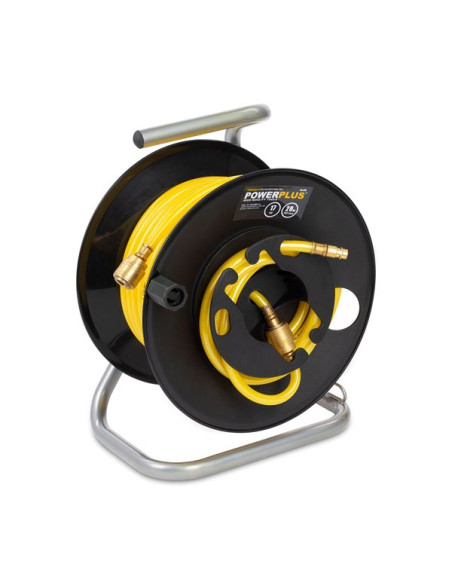 Trykluftslange 20 meter på tromle