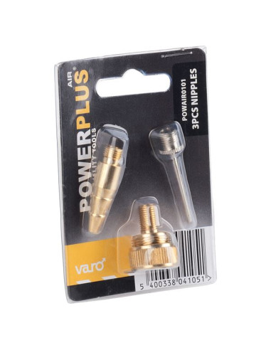 Nippelsæt med 3 dele