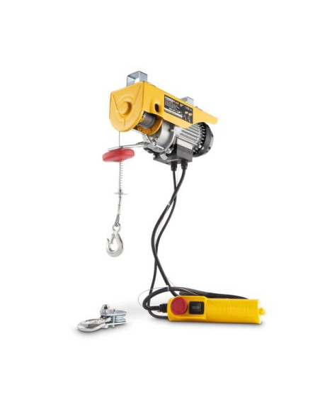 Elhejs og trækspil 200 kg fjernbetjent