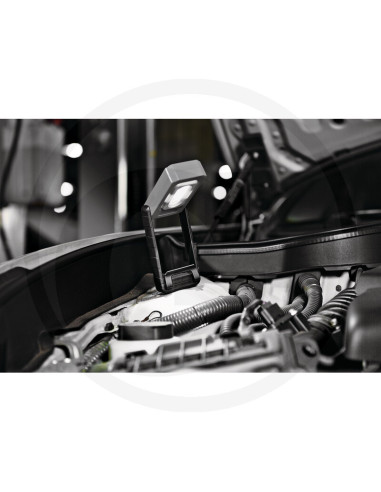 Arbejdslygte med magnet