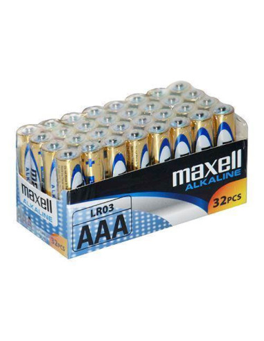 Batterier AAA Maxell (32 stk)