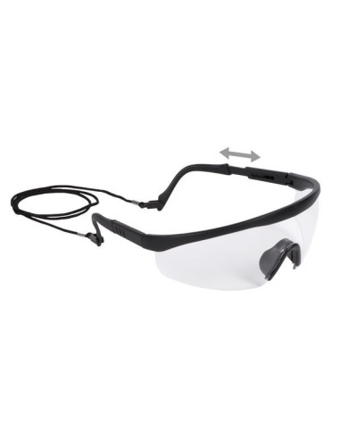 Sikkerhedsbriller letvægt med snor
