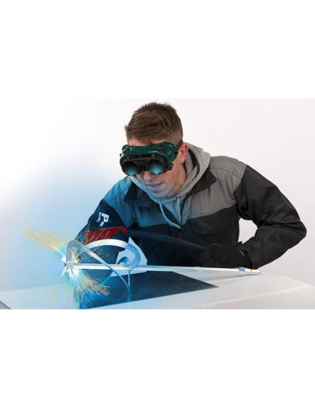Svejsebriller med indirekte ventilation