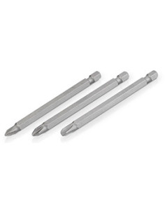 Bits Lange 89 mm 3 stk PH1-PZ2-PZ3