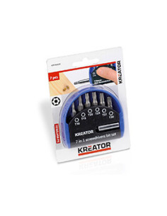 Bitssæt torx 7 dele - med bitsholder