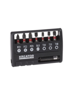 Bitssæt impact torsion 8 dele