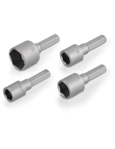 Magnettoppesæt 7,8,10,13 mm