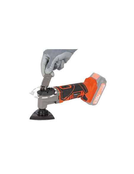 Multicutter med tilbehør UDEN batteri