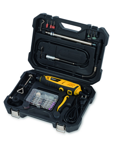 Multiværktøj med teleskopstativ 126 dele