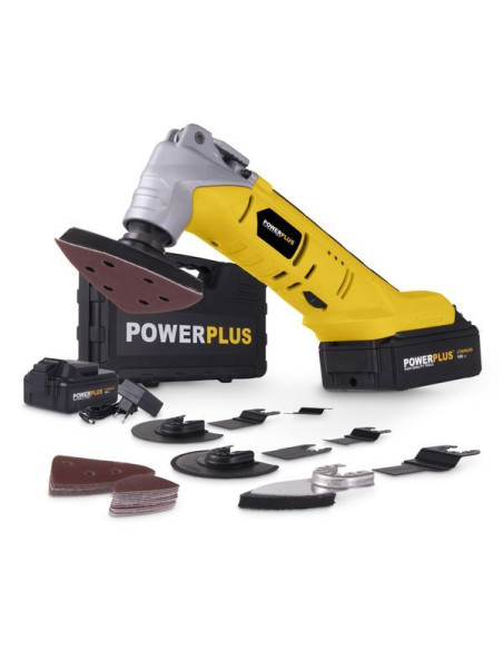 Multiværktøj 18 volt i kuffert + 35 dele