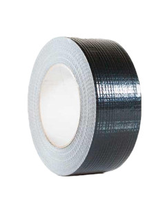 Lærredestape sort vandfast