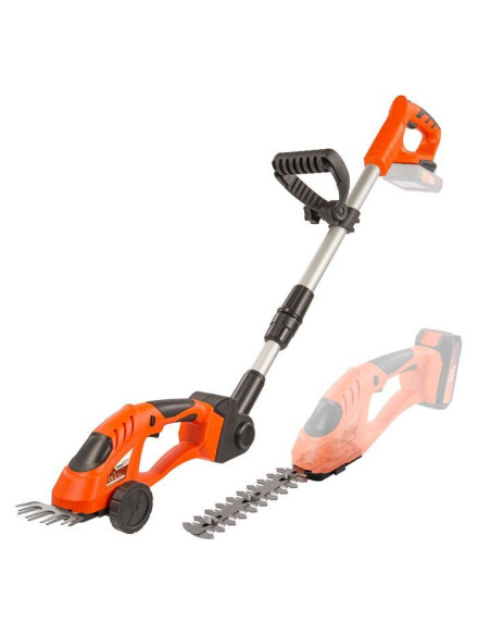 Teleskop græs-/busksaks 20V - m/batteri og lader