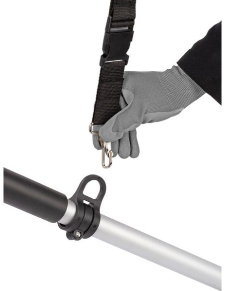 Teleskop kædesav 40 V m/batteri og lader