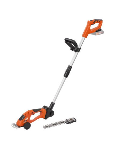 Teleskop græs-/busksaks 20V - m/batteri og lader