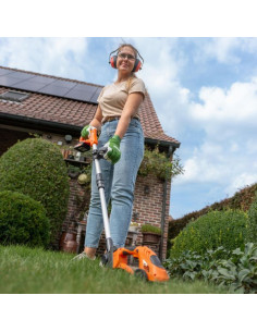 Teleskop græs-/busksaks 20V - m/batteri og lader 2