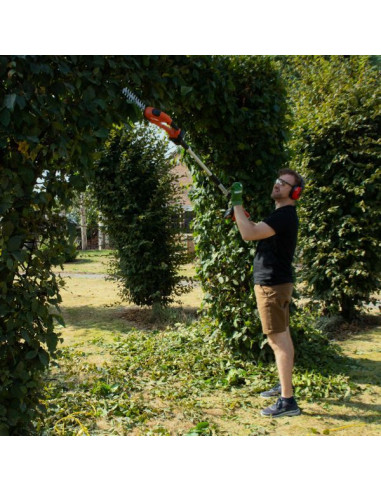 Teleskop græs-/busksaks 20V - m/batteri og lader