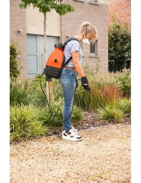 Tryk-/Rygsprøjte 16 liter 20 V u/batteri