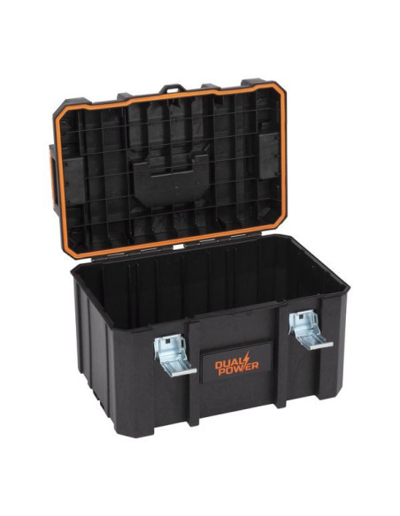 Værktøjskasse 55 liter med metal beslag