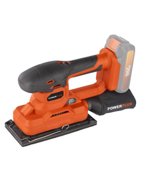 Rystepudser 187x90 mm 20 V solo