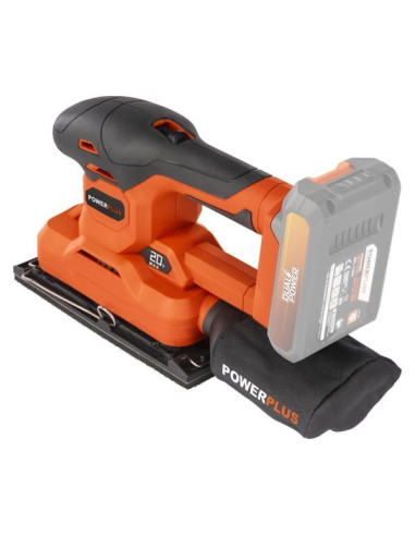 Rystepudser 187x90 mm 20 V solo