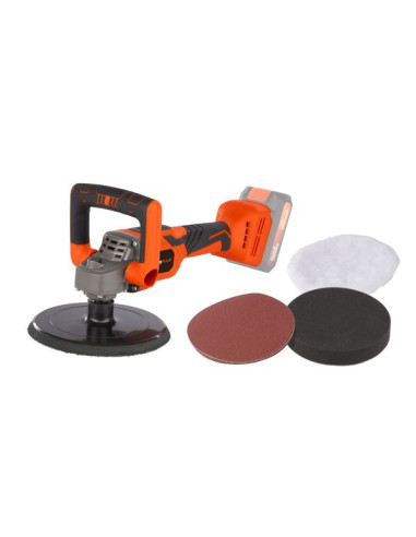 Polermaskine 20 V LCD skærm