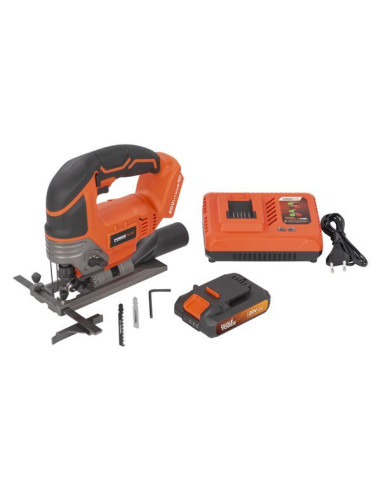 Stiksav 20 V i kuffert