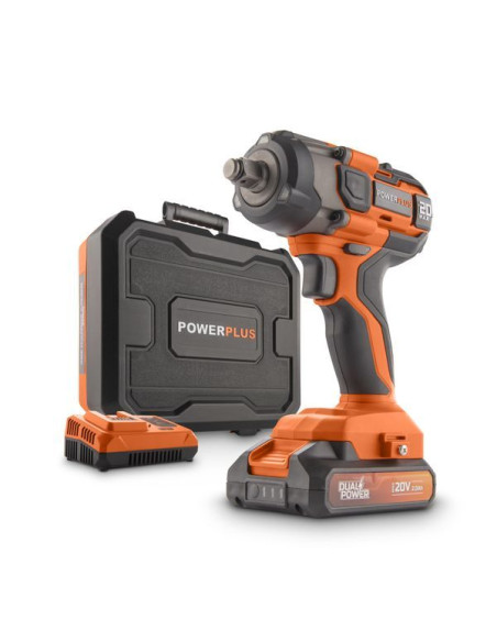 Slagnøgle 1/2'' 220 Nm 20V i kuffert