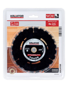 Rundsavsklinge 165 mm FS - 24 HM tænder