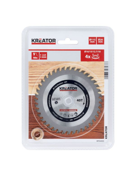 Rundsavsklinge 235 mm - 40 HM tænder