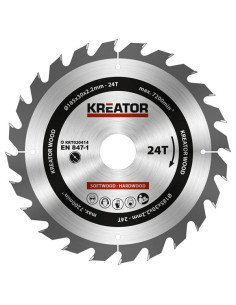 Rundsavsklinge 185 mm -  24 HM tænder