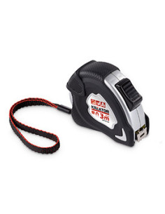 Båndmål 3 meter bredde 16 mm alu/soft