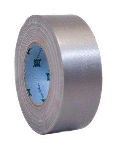 Lærredestape sølv "WATERPROOF" 50mmX50m