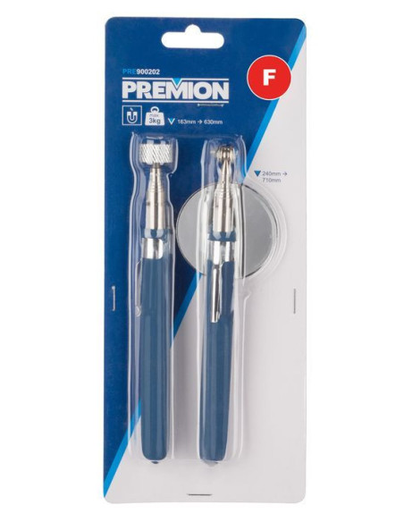 Teleskop magnet og spejl til opsamling