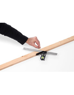 Vinkel 300 mm justerbar med libelle 2