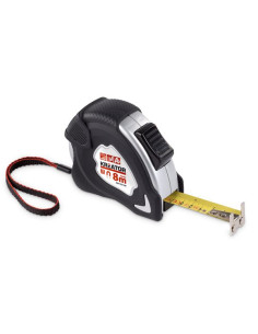 Båndmål 8 meter bredde 25 mm alu/soft 2