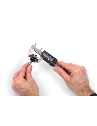 Skydelærer digital 150 mm - mm/tomme