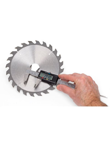 Skydelærer digital 150 mm - mm/tomme