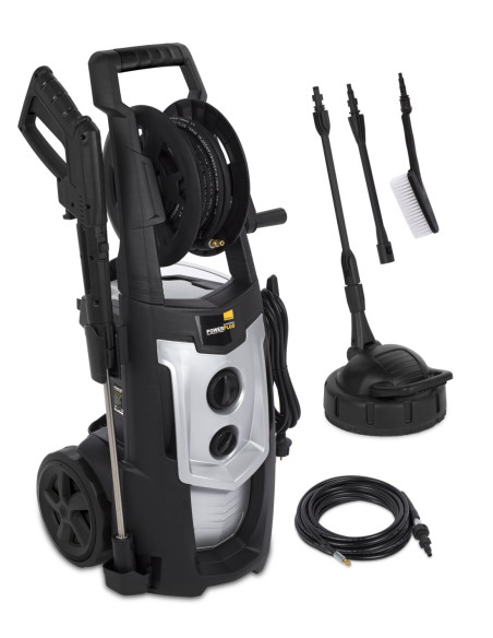 Højtryksrenser 195 bar med tilbehør