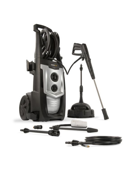 Højtryksrenser 195 bar med tilbehør