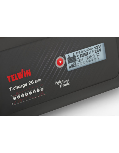 Batteri og vedligeholdelseslader 12/24 V