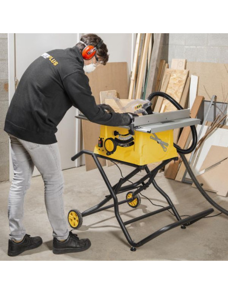 Bordrundssav på vogn - 2000 watt