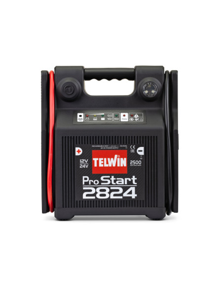 Booster Starthjælp 2500 A 12/24 V