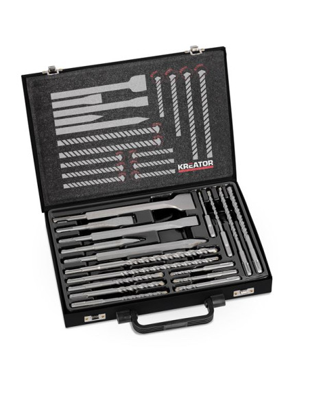 SDS-Plus Bor og mejselsæt 17 dele