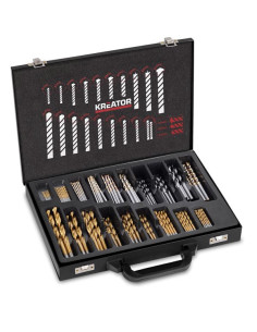 HSS-Tin borsæt kombi 120 dele