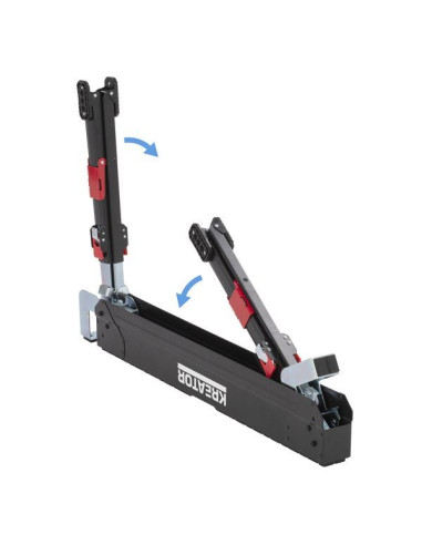 Arbejdsbuk justerbar 62-82 cm foldbar