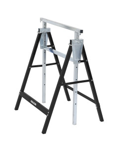 Arbejdsbuk justerbar 80-130 cm stålramme