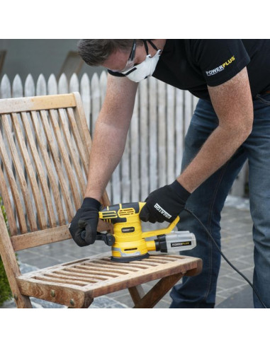 Excentersliber 125 mm mikrofilter 450 W